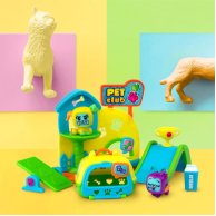 Игровой набор Moji Pops Питомцы на прогулке (2 фигурки, аксессуары) PMPSB216IN10