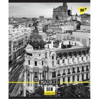 Тетрадь A5 96 лин. YES "B & W CITY" (764412)