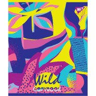 Тетрадь А5 96 лин. YES "WILD ANIMALS NEON" (764410)