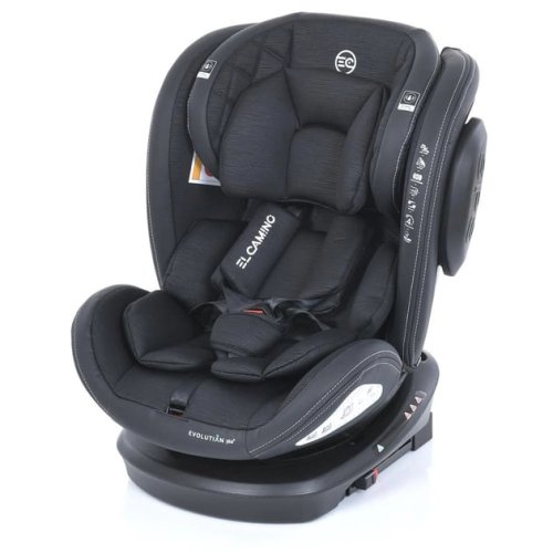 Автокресло El Camino Evolution 2 ISOFIX 0-36 кг ME 1045-1 Black Striped