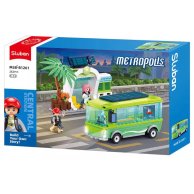 Конструктор Sluban Автобус 13,7 см, фигурки, 262 детали M38-B1261