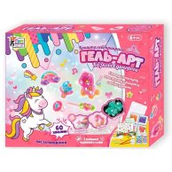 Набор для творчества 4FUN Game Club Гель Арт. Сказочные единороги 58666