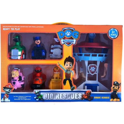 Игровой набор Paw Patrol Щенячий патруль с базой-парковкой XS803
