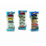 Набор Mattel из пяти машинок  Hot Wheels 1:64 в ассорт.1806