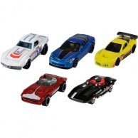 Набор Mattel из пяти машинок  Hot Wheels 1:64 в ассорт.1806