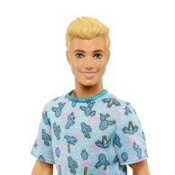 Кукла Barbie Кен Модник в футболке с кактусами HJT10