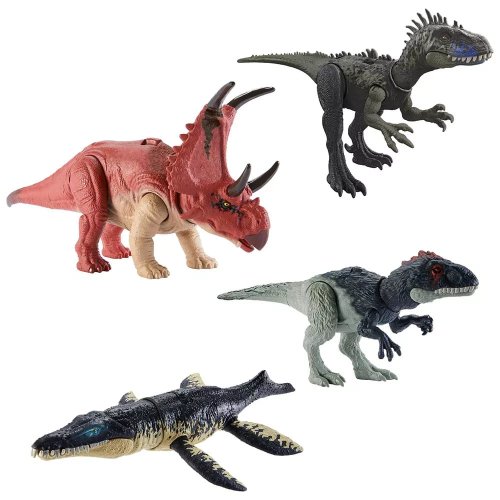 Фигурка динозавра Mattel Опасное рычание Jurassic World Мир Юрского периода, в асс. HLP14
