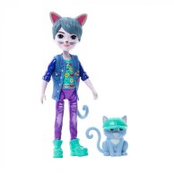 Кукла Mattel Enchantimals Glam Party Котик Коул и Кло HNT59