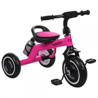 Детский трехколесный велосипед Turbo Trike с бутылочкой, малиновый M 3648-6