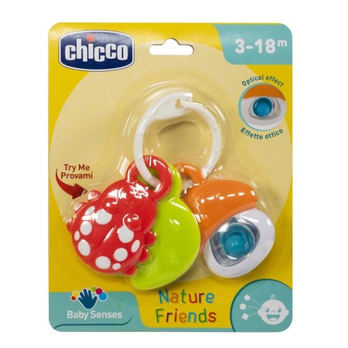Игрушка-погремушка Chicco Настоящие друзья 09709.00