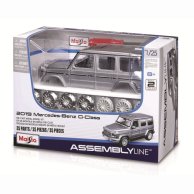 Конструктор Maisto Машина 2019 Mercedes-Benz G-Class, масштаб 1:25 39536 silver
