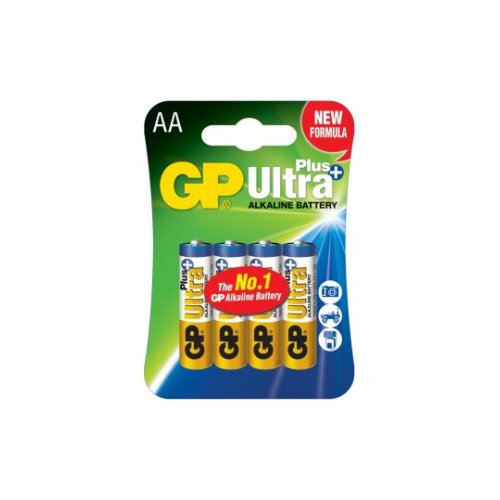 Батарейка GP 15AUP-U4 Ultra alkaline PLUS, LR06 (7418)