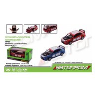 Машинка металлическая Автопром Mitsubishi Lancer Evolution, 1:32 68410