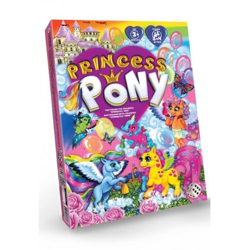 Настольная развлекательная игра "Princess Pony" (DTG96)