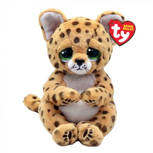 Мягкая игрушка TY Beanie Bellies Леопард Lloyd, 25 см 43201