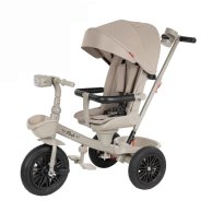 Велосипед трехколесный Tilly Flash с родительской ручкой, бежевый T-3812 Beige