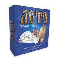 Лото с деревянными бочонками "Традиционное" (укр) (30315)