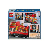 Конструктор Lego City Красный двухэтажный экскурсионный автобус, 384 детали 60407