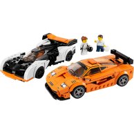 Конструктор Lego Speed Champions McLaren Solus GT и McLaren F1 LM, 581 деталь 76918