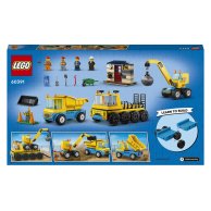 Конструктор Lego City Строительный грузовик и шаровидный кран-таран, 235 деталей 60391