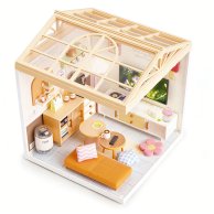 Конструктор-румбокс Mini House Интерьер Гостиная с подсветкой 8006