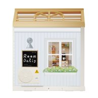 Конструктор-румбокс Mini House Интерьер Гостиная с подсветкой 8006