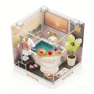 Конструктор-румбокс Mini House Интерьер Мини Гостиничный Номер 8038