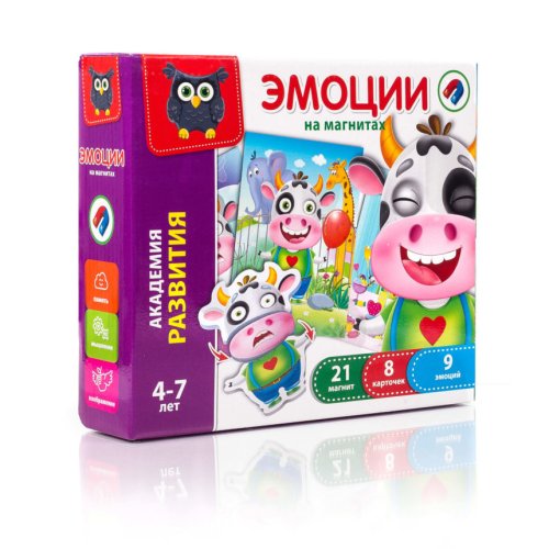 Игра настольная магнитная «Эмоции» (рус)