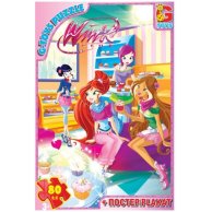 Пазлы ТМ "G-Toys" из серии "WinX Club" (Винкс клуб), 70 элементов