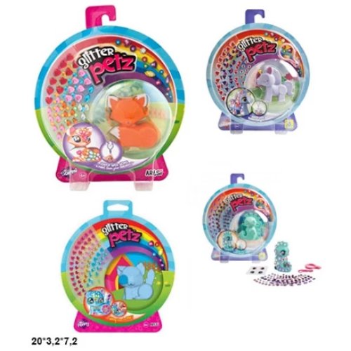 Животные '' Glitter Pets '(68561/78/46/53)