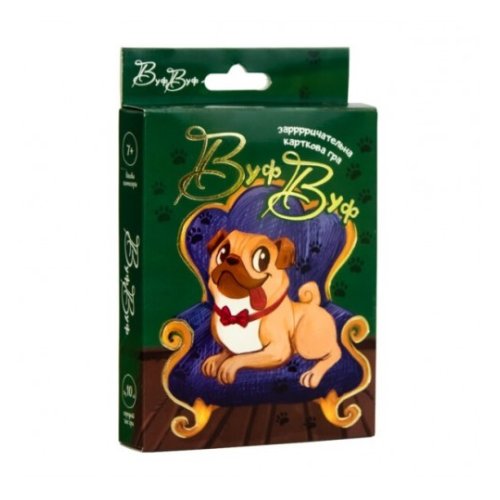 Карточная игра STRATEG "Вуф Вуф" (укр) (30955)