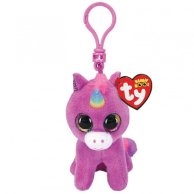 Мягкая игрушка-брелок TY Beanie Boo\'s Единорог "ROSETTE" 12см 35238