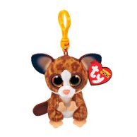 Мягкая игрушка-брелок TY Beanie Boo`s Лемур Binky, 12 см 35251