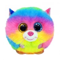 Мягкая игрушка TY PUFFIES Радужный котик GIZMO (42520)
