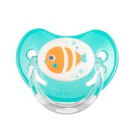 Canpol Babies Пустышка силиконовая ортодонтическая 6-18 м-цев Nature (22/507)