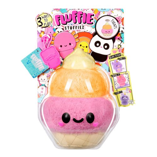 Мягкая игрушка-антистресс Fluffie Stuffiez Пушистый сюрприз Мороженое 593447-2