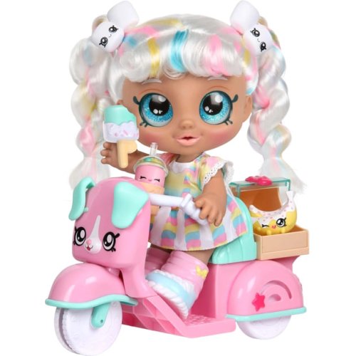 Кукла Moose Toys Kindi Kids Марша Мелло со скутером, 25 см 50047