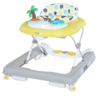 Ходунки El Camino 3в1 с музыкальной панелью ME 1103 Paradise Yellow