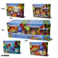 Конструктор Minecraft Майнкрафт в ассортименте 156-191 деталей MG1203