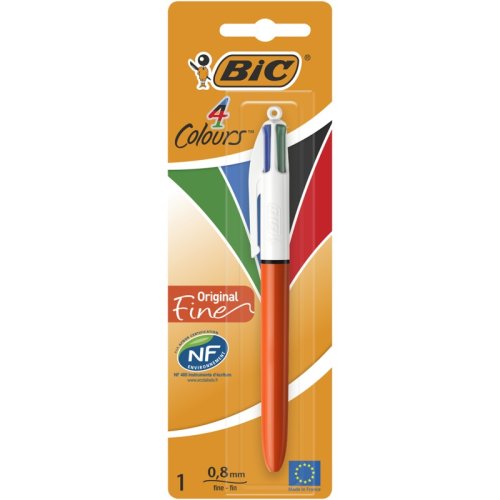 Ручка BIC "4 в 1 Цвета Ориджинал Файн" (bc802078)