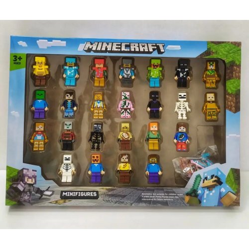 Набор игровых фигурок Minecraft Майнкрафт, 24 шт. 22624