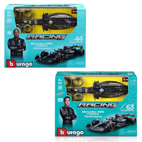 Авто-конструктор Bburago Mercedes-AMG F1 W14 Performance 1:24 18-28510