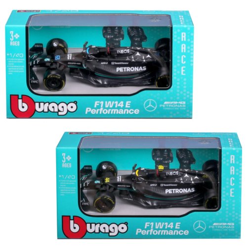 Автомодель Bburago Mercedes-AMG F1 W14 E Performance 2023 1:43 18-38080