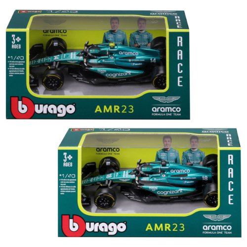 Автомодель Bburago Aston Martin AMR23 2023 1:43 18-38090