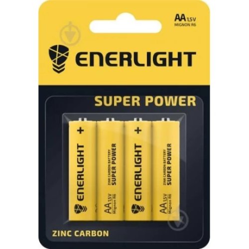Батарейка Enerlight Super Power R6, АА (27315)
