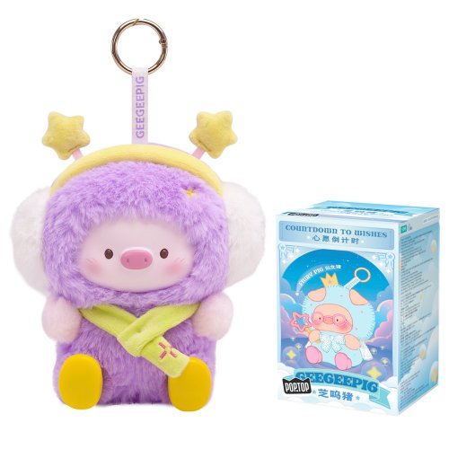 Мягкая игрушка-сюрприз с кольцом Pop Top 1983toys серии GeeGeePig В ожидании чудес AP1718420