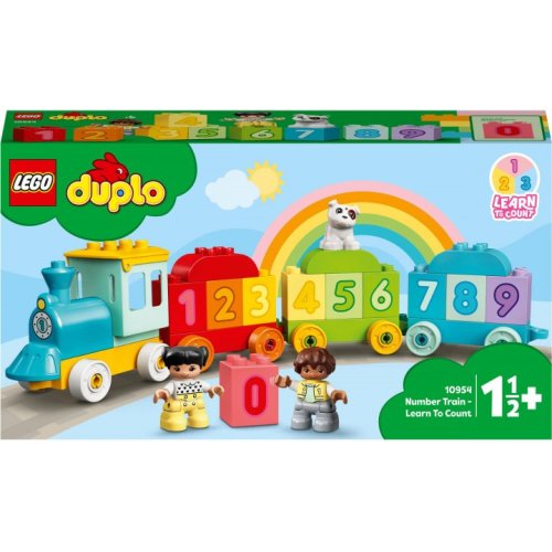 Конструктор Lego Duplo Поезд с цифрами - учимся считать, 23 детали 10954