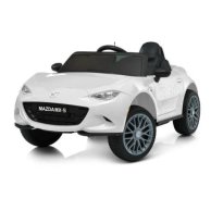 Детский электромобиль Bambi Mazda MX-5 белый M 5846EBLR-1