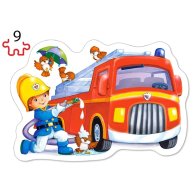 Пазлы Castorland 4х1(3,4,6,9) Забавные профессии (B-005055)