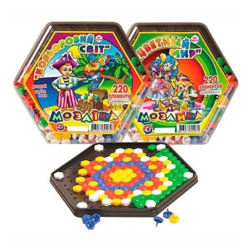 Игрушка мозаика "Цветной мир ТехноК" (2070T)
